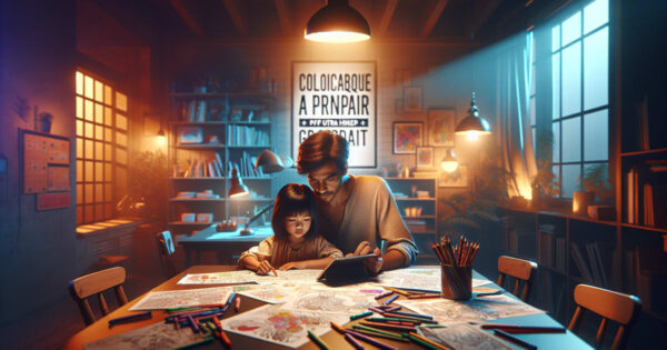 Turn Coloring into a Learning Adventure